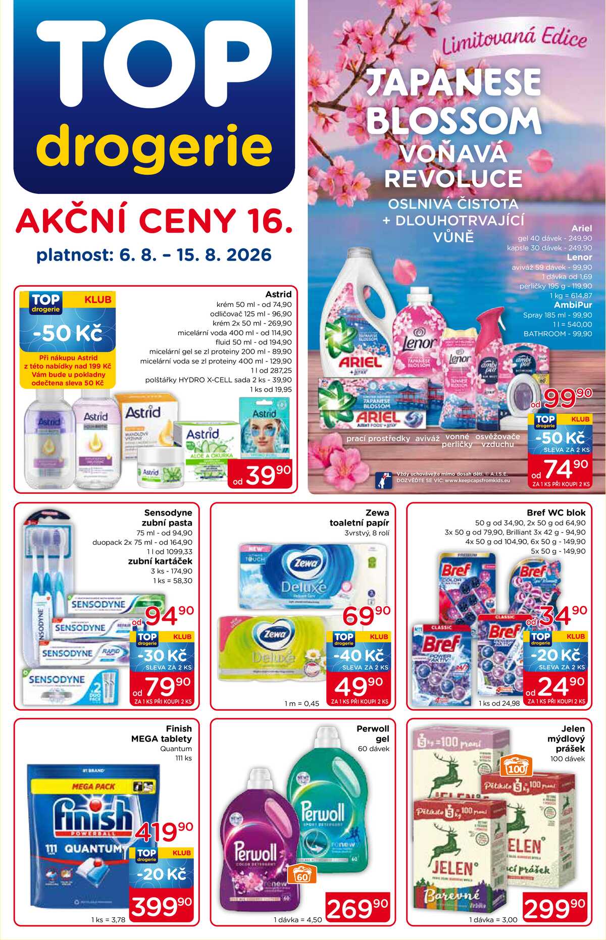 TOP drogerie do 15.8. strana 1