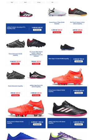 Intersport Kopačky a míče - 4. 8. 2026