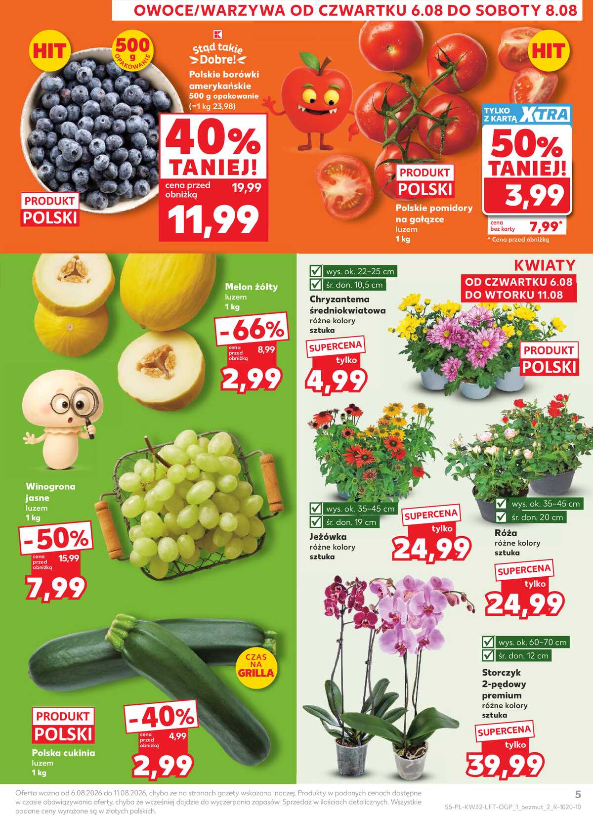 Leták Kaufland Polsko 6.8.-11.8.2026 - Týdenní zpravodaj strana 5