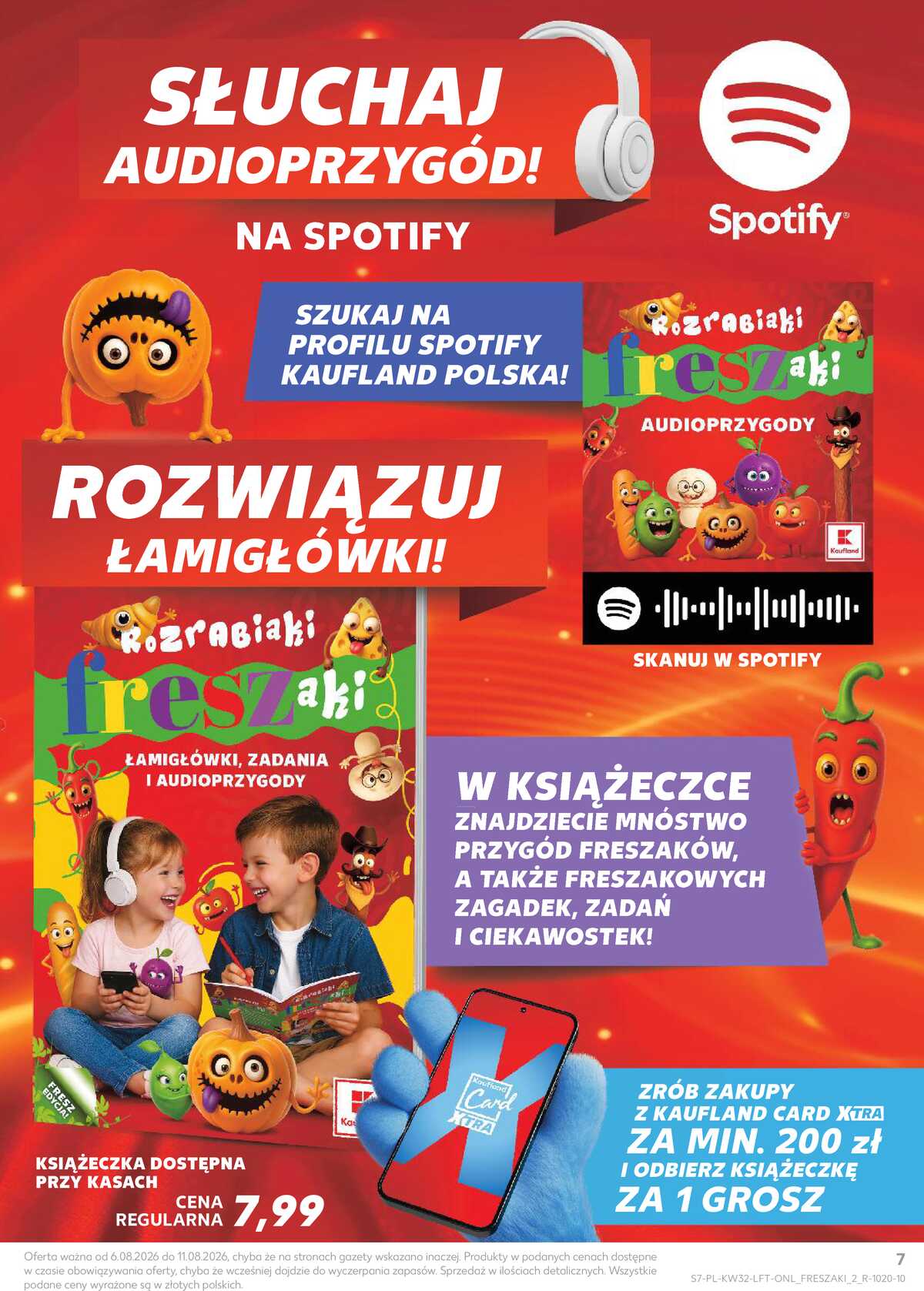 Leták Kaufland Polsko 6.8.-11.8.2026 - Týdenní zpravodaj strana 7