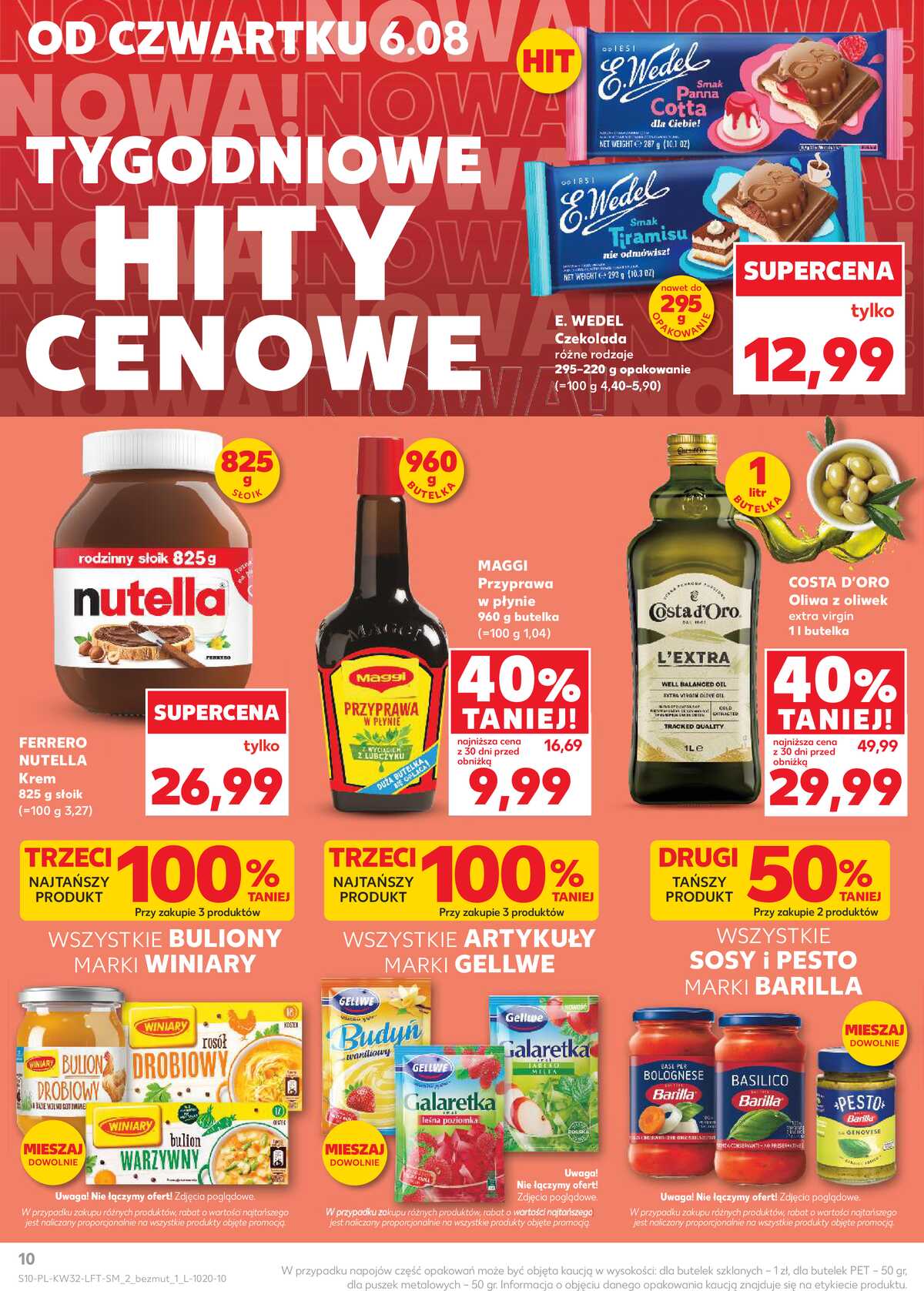 Leták Kaufland Polsko 6.8.-11.8.2026 - Týdenní zpravodaj strana 10