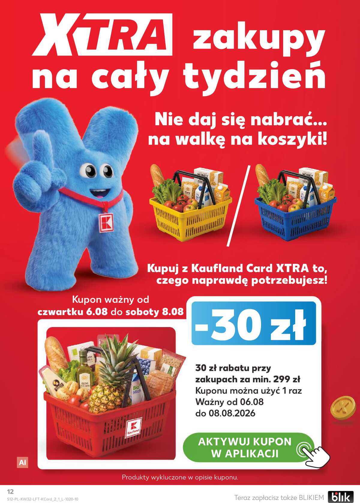 Leták Kaufland Polsko 6.8.-11.8.2026 - Týdenní zpravodaj strana 12