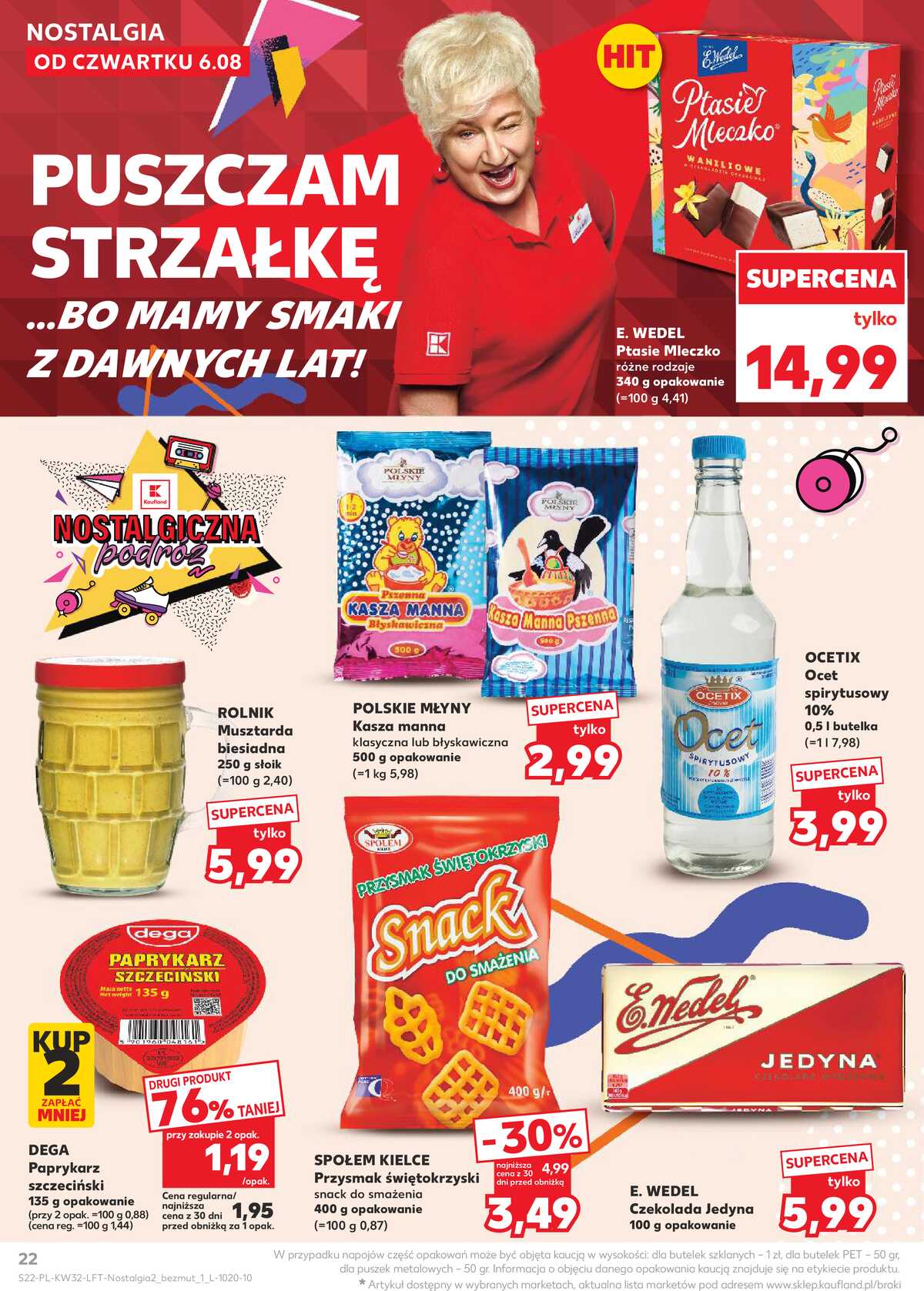 Leták Kaufland Polsko 6.8.-11.8.2026 - Týdenní zpravodaj strana 22
