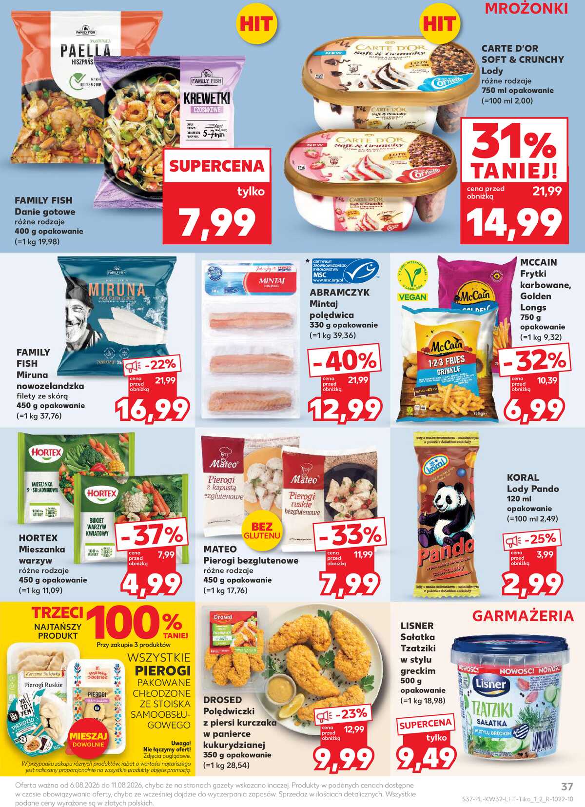 Leták Kaufland Polsko 6.8.-11.8.2026 - Týdenní zpravodaj strana 37