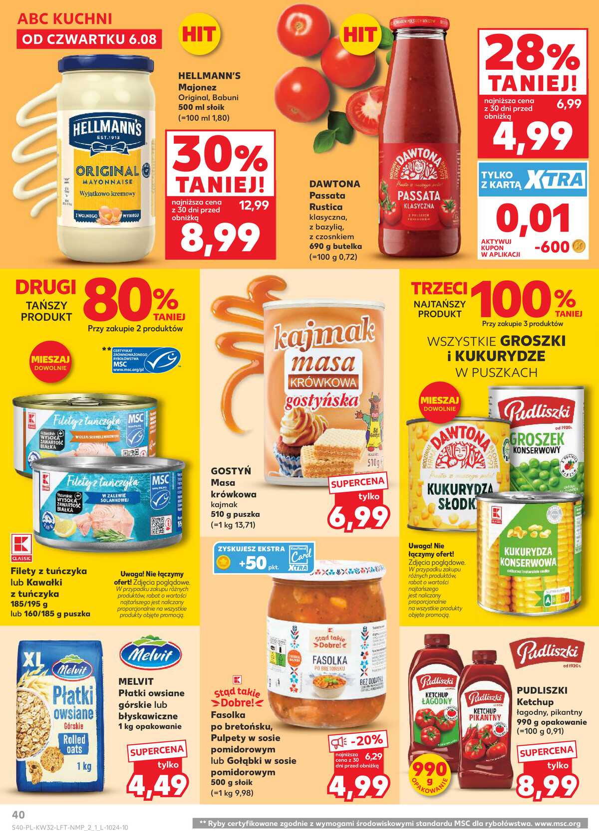 Leták Kaufland Polsko 6.8.-11.8.2026 - Týdenní zpravodaj strana 40