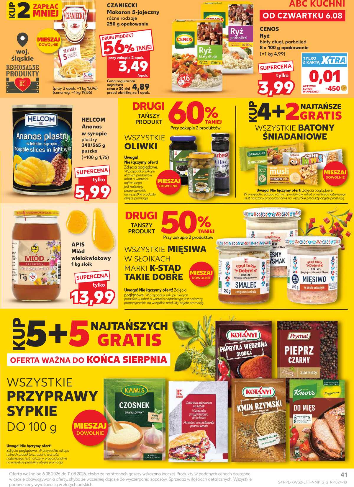 Leták Kaufland Polsko 6.8.-11.8.2026 - Týdenní zpravodaj strana 41