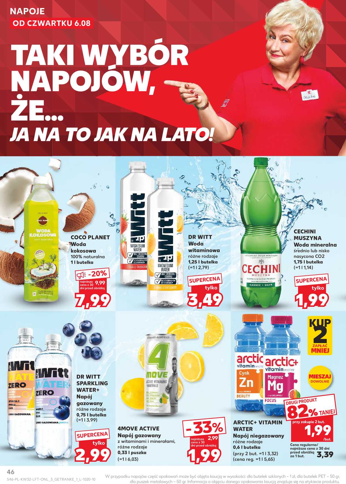 Leták Kaufland Polsko 6.8.-11.8.2026 - Týdenní zpravodaj strana 46