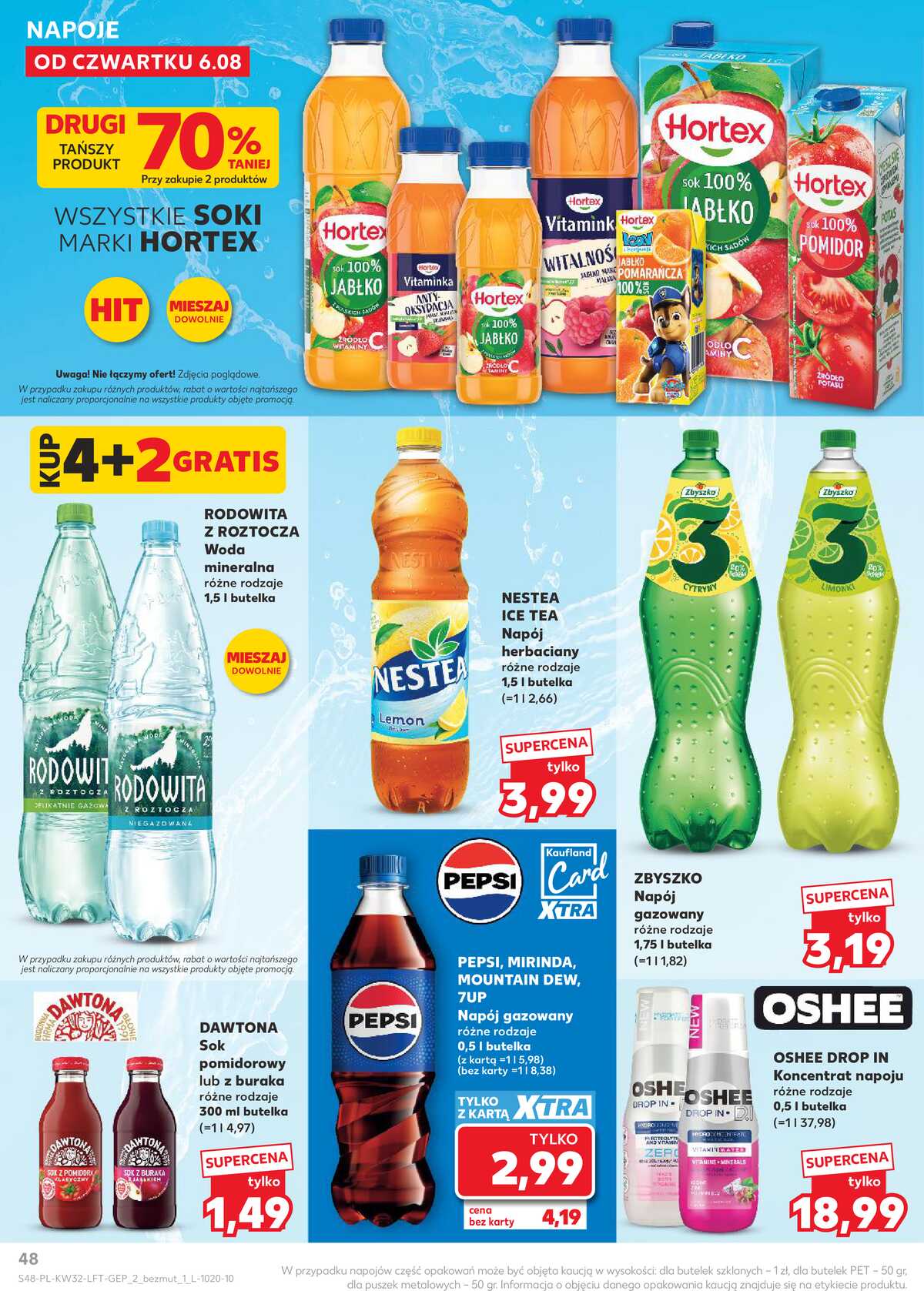 Leták Kaufland Polsko 6.8.-11.8.2026 - Týdenní zpravodaj strana 48