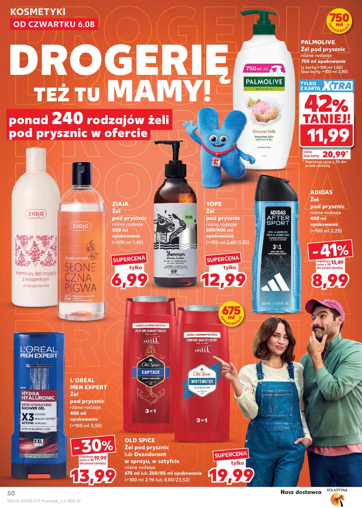 Leták Kaufland Polsko 6.8.-11.8.2026 - Týdenní zpravodaj strana 50