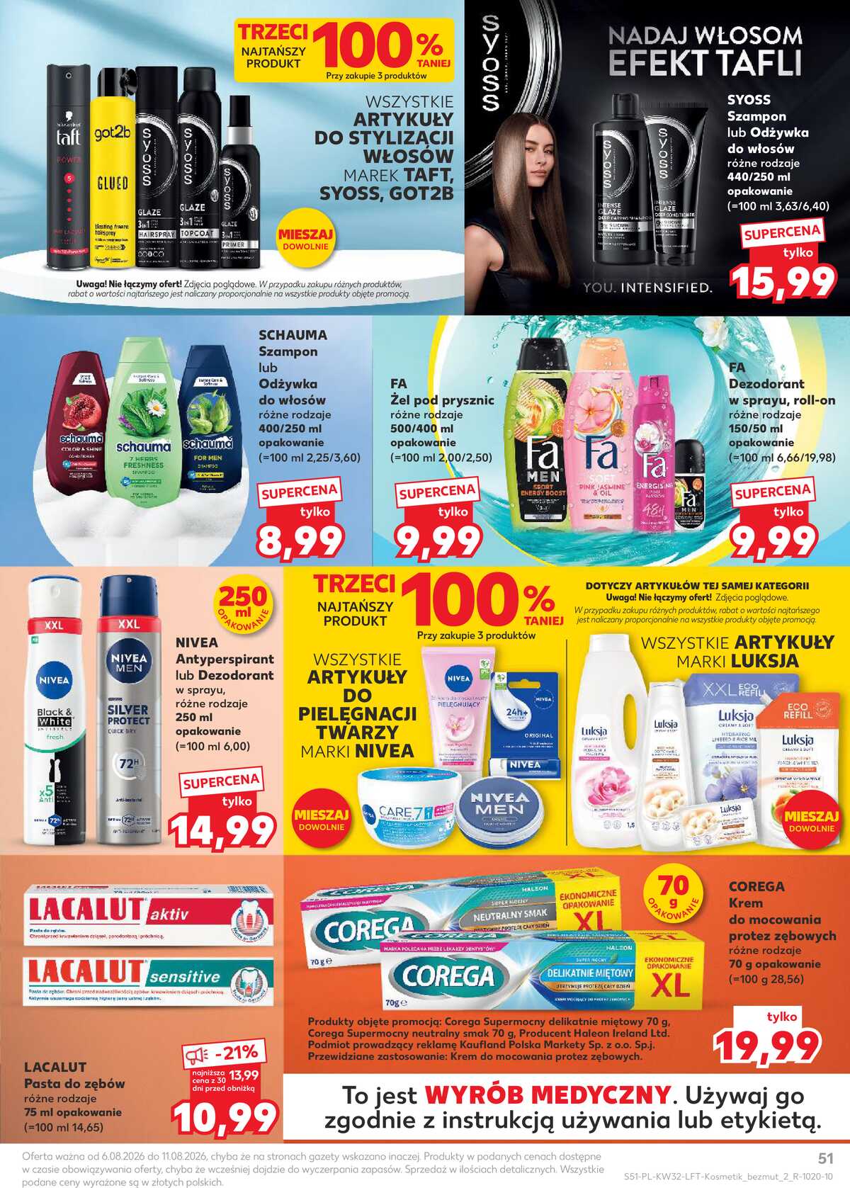 Leták Kaufland Polsko 6.8.-11.8.2026 - Týdenní zpravodaj strana 51
