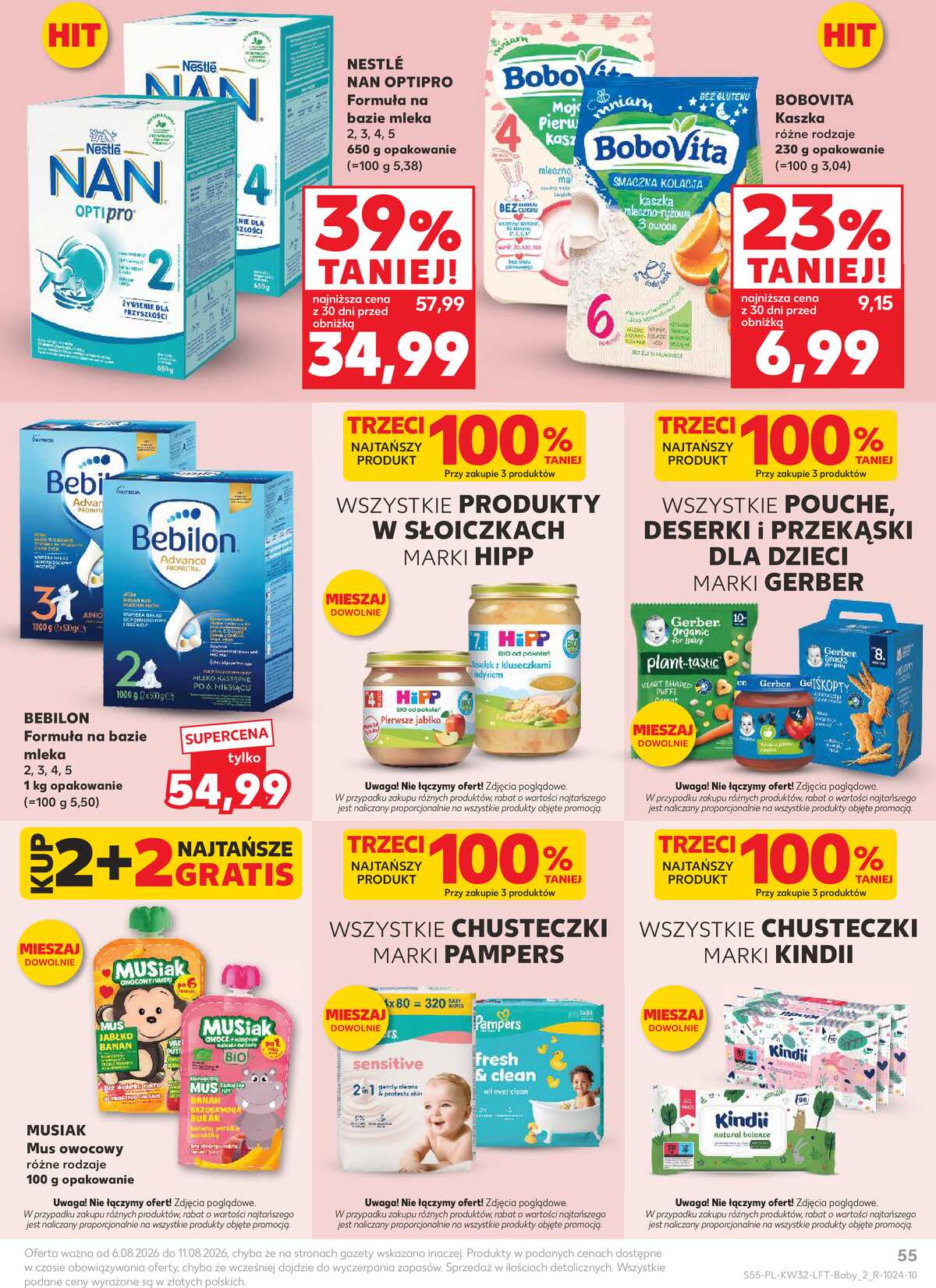 Leták Kaufland Polsko 6.8.-11.8.2026 - Týdenní zpravodaj strana 55