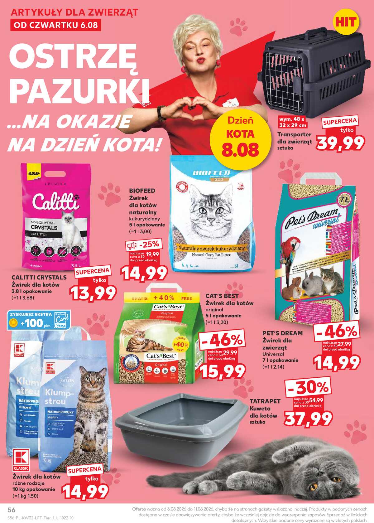 Leták Kaufland Polsko 6.8.-11.8.2026 - Týdenní zpravodaj strana 56