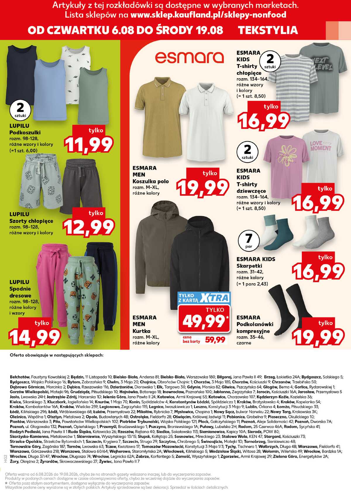 Leták Kaufland Polsko 6.8.-19.8.2026 strana 15
