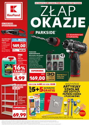 Leták Kaufland Polsko 6.8.-19.8.2026