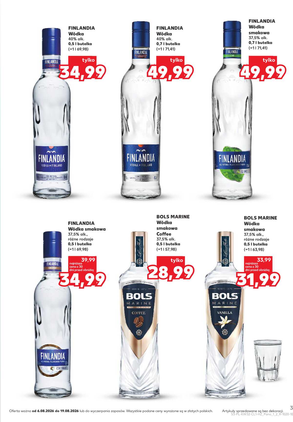 Leták Kaufland Polsko 6.8.-19.8.2026 - Bar v Kauflandu strana 3