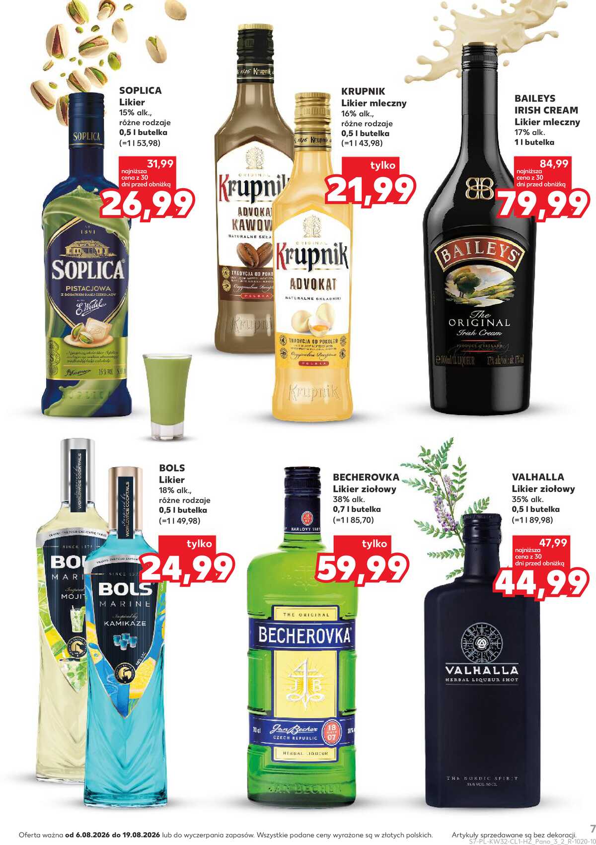 Leták Kaufland Polsko 6.8.-19.8.2026 - Bar v Kauflandu strana 7