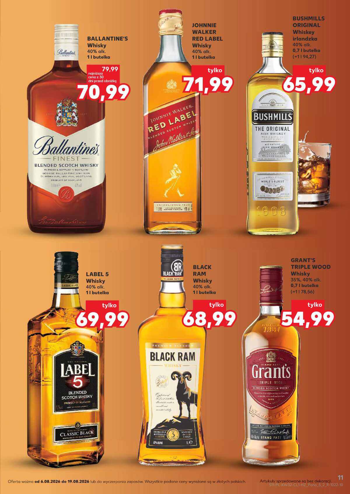 Leták Kaufland Polsko 6.8.-19.8.2026 - Bar v Kauflandu strana 11