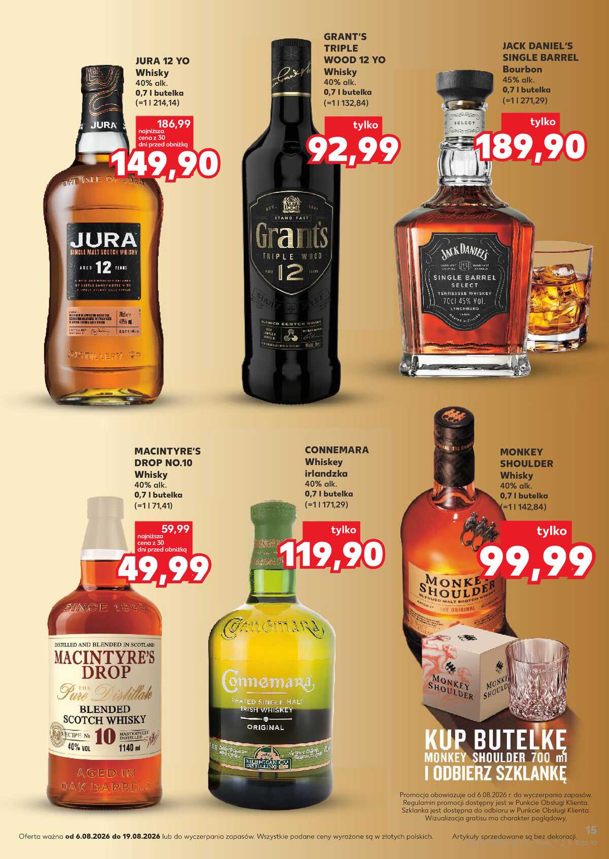 Leták Kaufland Polsko 6.8.-19.8.2026 - Bar v Kauflandu strana 15