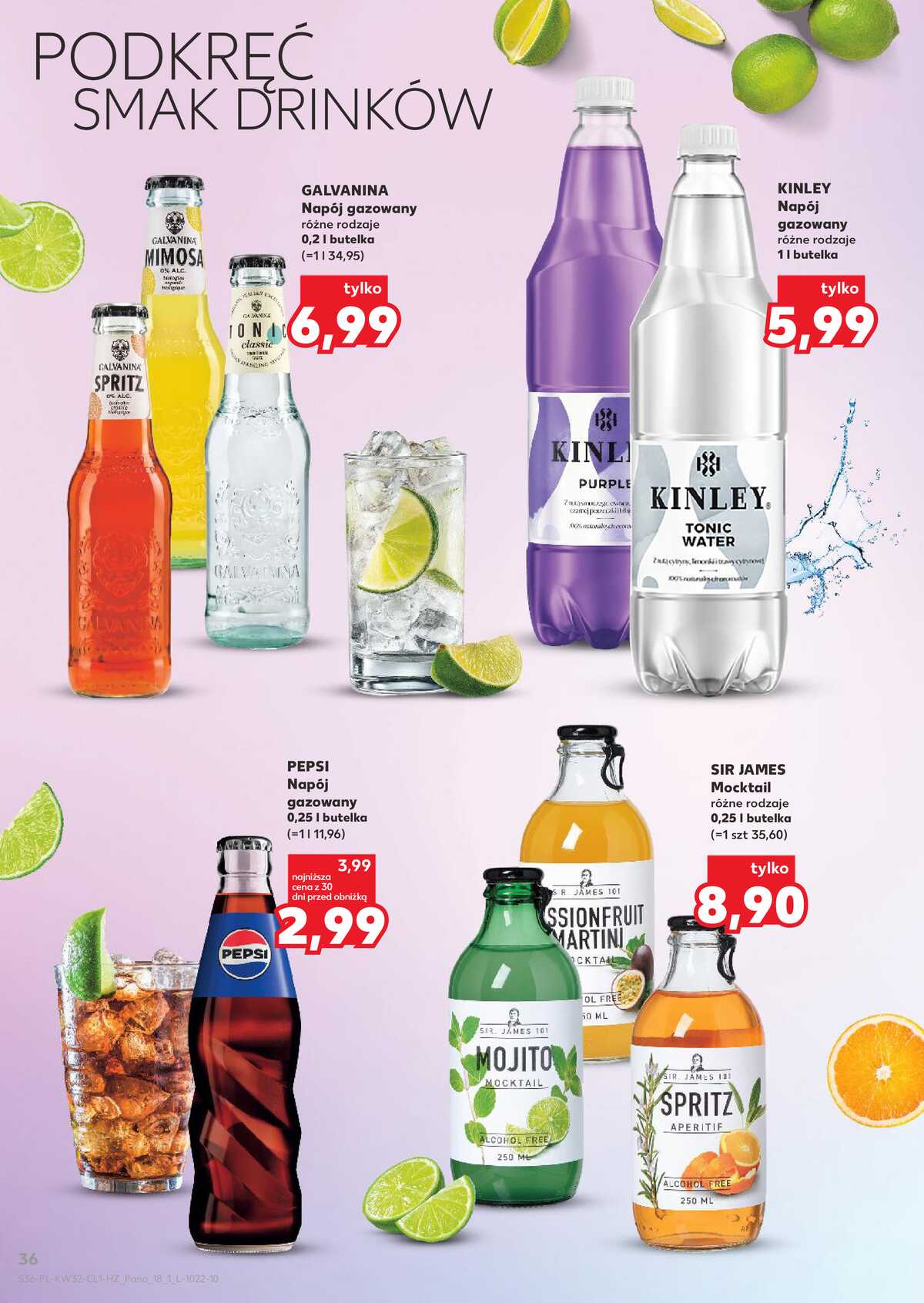 Leták Kaufland Polsko 6.8.-19.8.2026 - Bar v Kauflandu strana 36