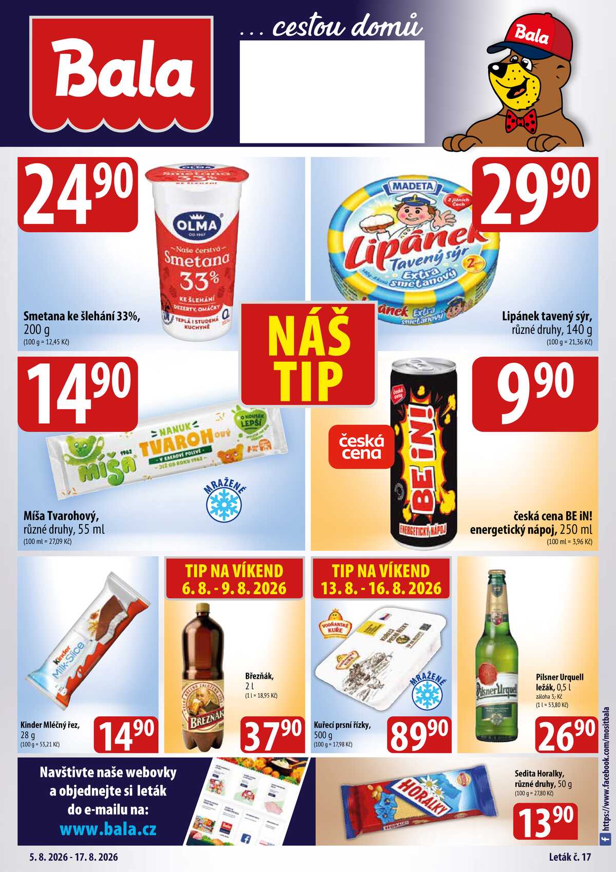 Bala Velký leták + do 17.8. strana 1