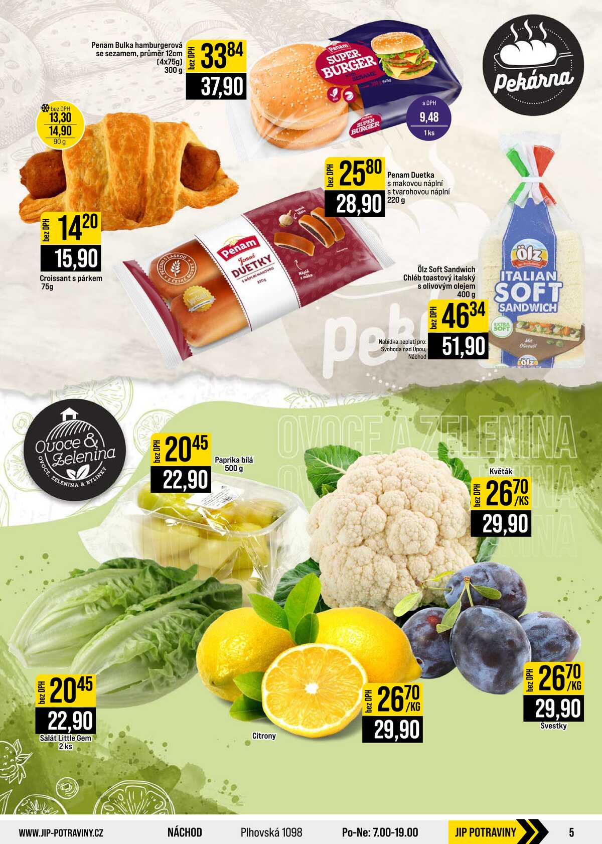 JIP Cash & Carry České Budějovice, Most, Náchod, Polička, Sušice a Svoboda nad Úpou od 5.8. do 11.8.2026 strana 5