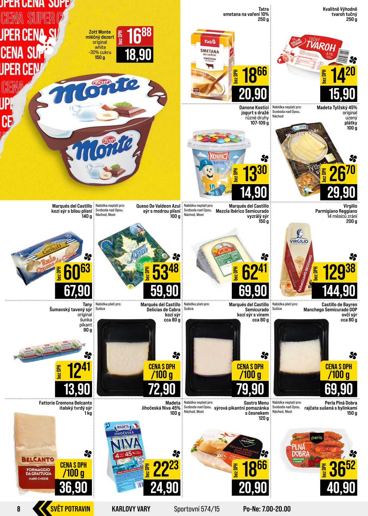 JIP Cash & Carry České Budějovice, Most, Náchod, Polička, Sušice a Svoboda nad Úpou od 5.8. do 11.8.2026 strana 8
