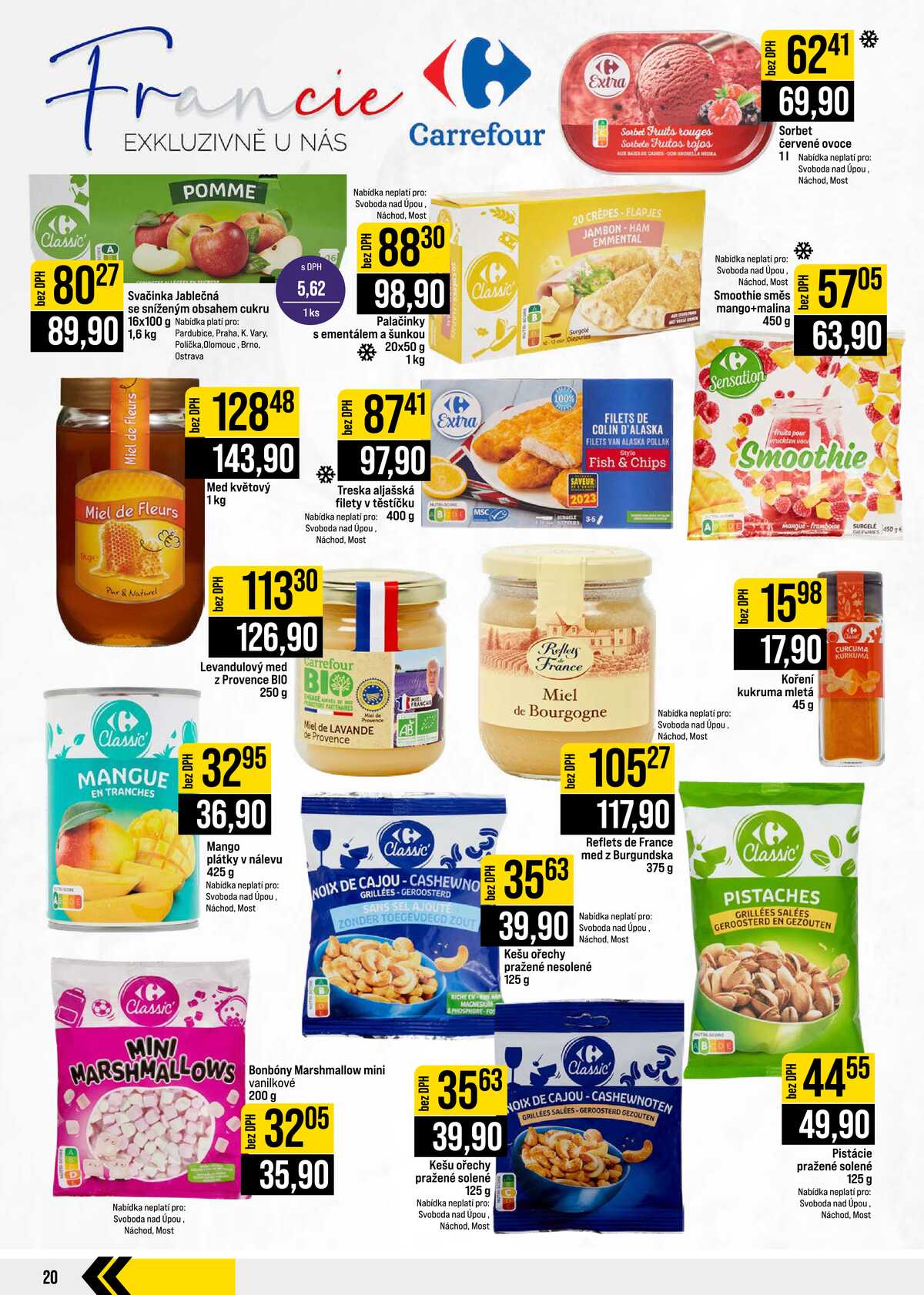 JIP Cash & Carry České Budějovice, Most, Náchod, Polička, Sušice a Svoboda nad Úpou od 5.8. do 11.8.2026 strana 20