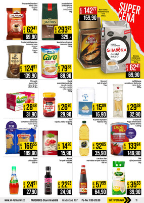 JIP Cash & Carry České Budějovice, Most, Náchod, Polička, Sušice a Svoboda nad Úpou od 5.8. do 11.8.2026