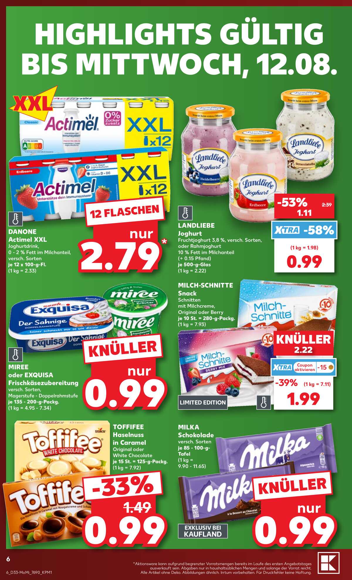 Leták Kaufland Německo 10.8.-12.8.2026 strana 6