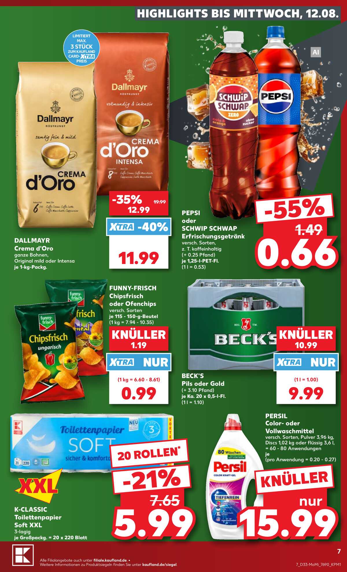Leták Kaufland Německo 10.8.-12.8.2026 strana 7