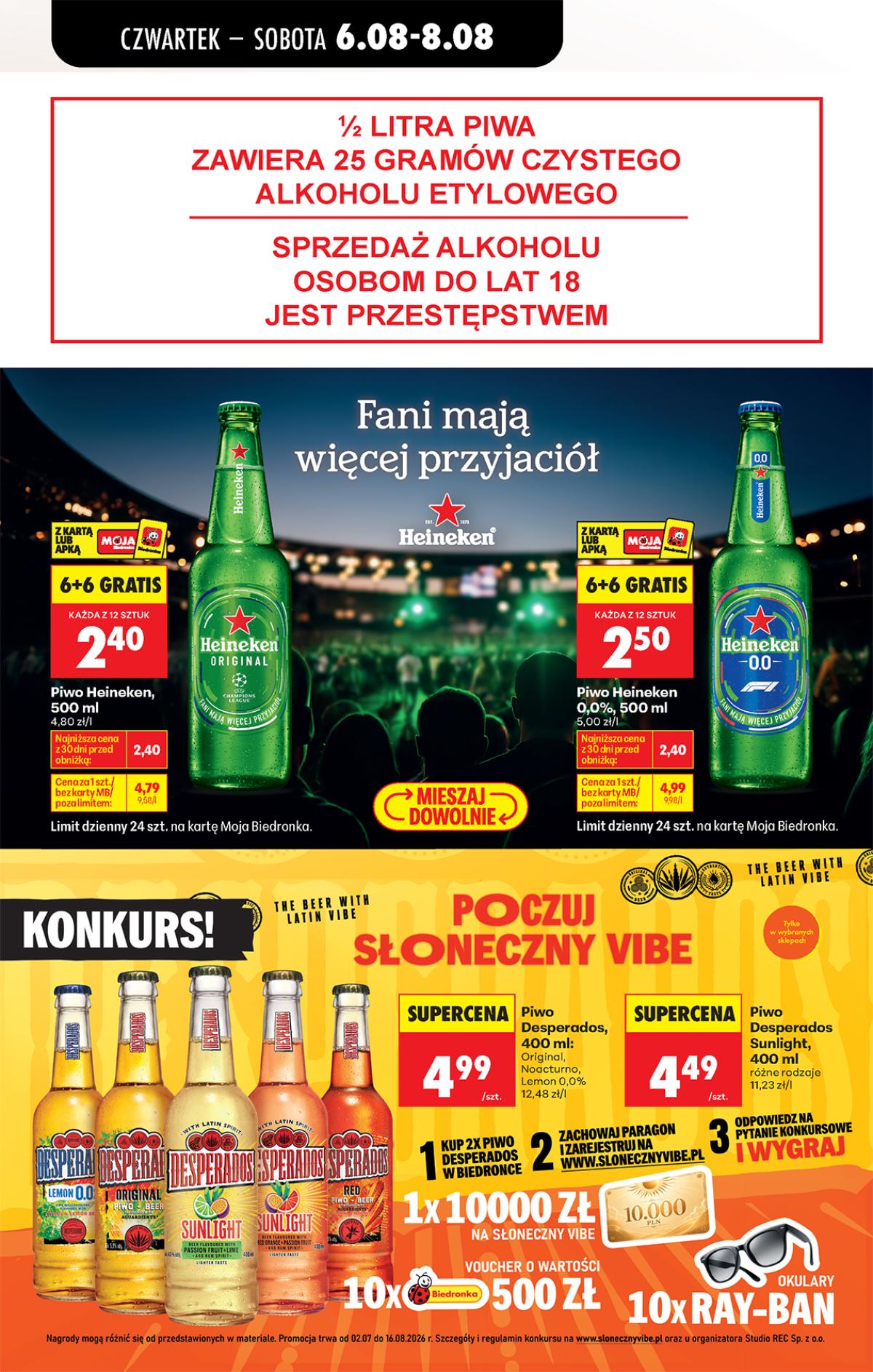 Leták Biedronka Polsko 6.8.-12.8.2026 strana 12