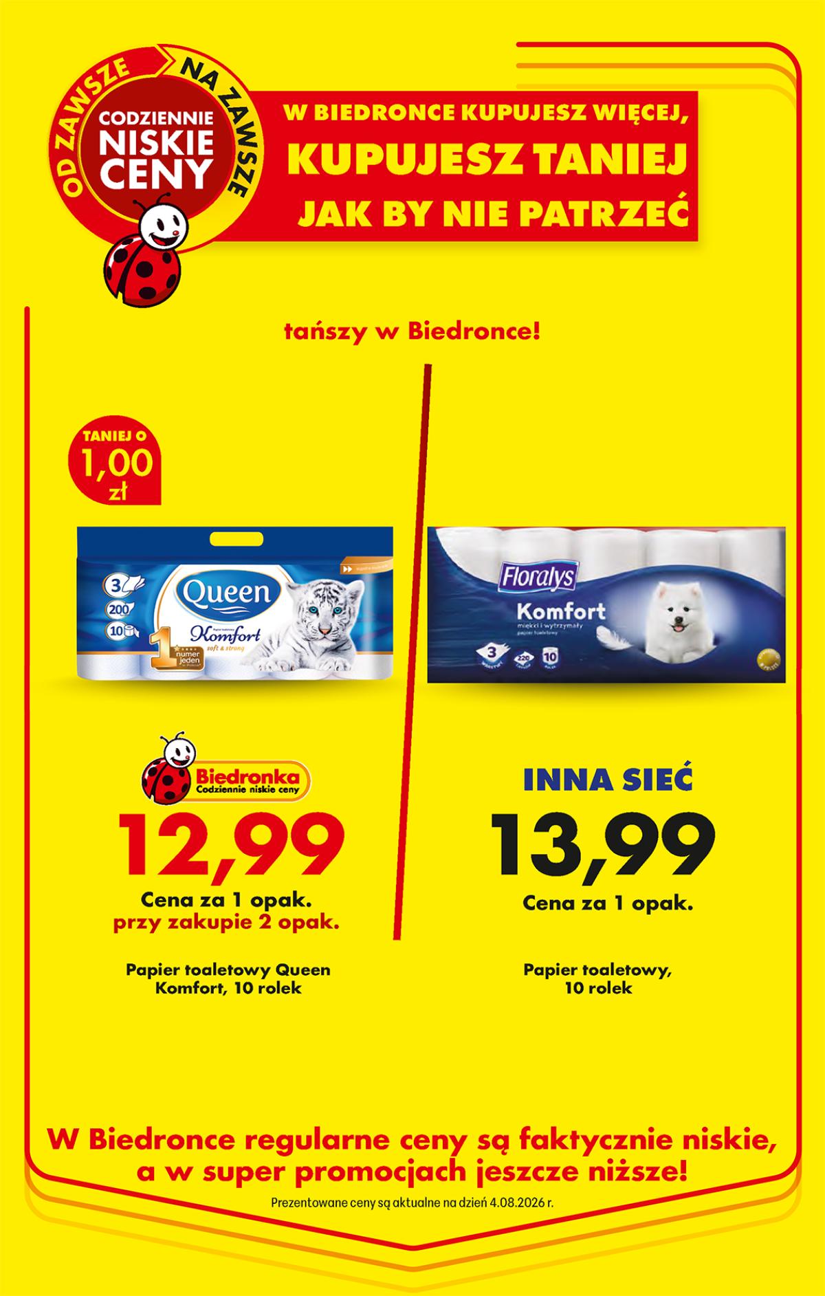 Leták Biedronka Polsko 6.8.-12.8.2026 strana 23