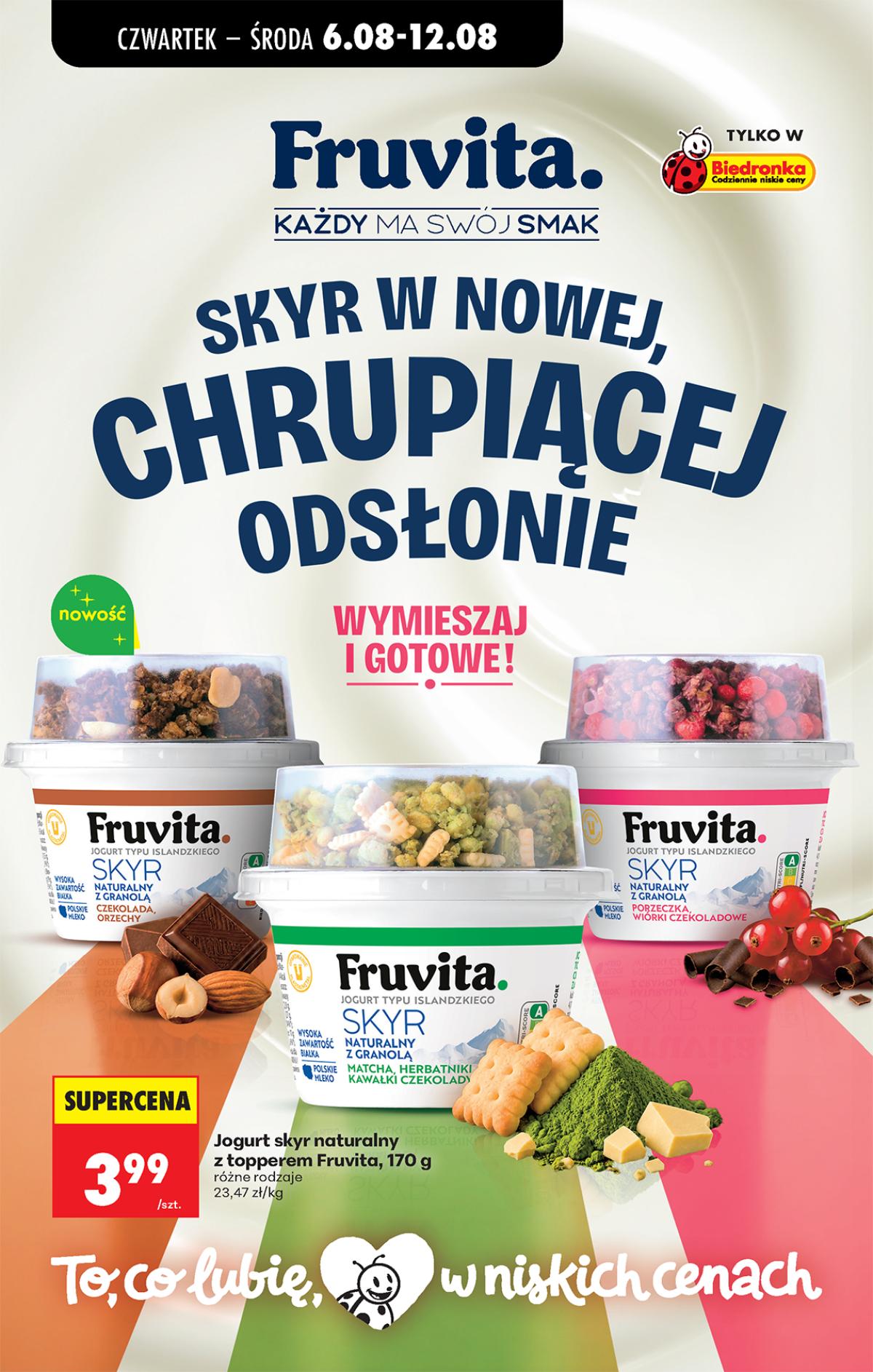 Leták Biedronka Polsko 6.8.-12.8.2026 strana 52