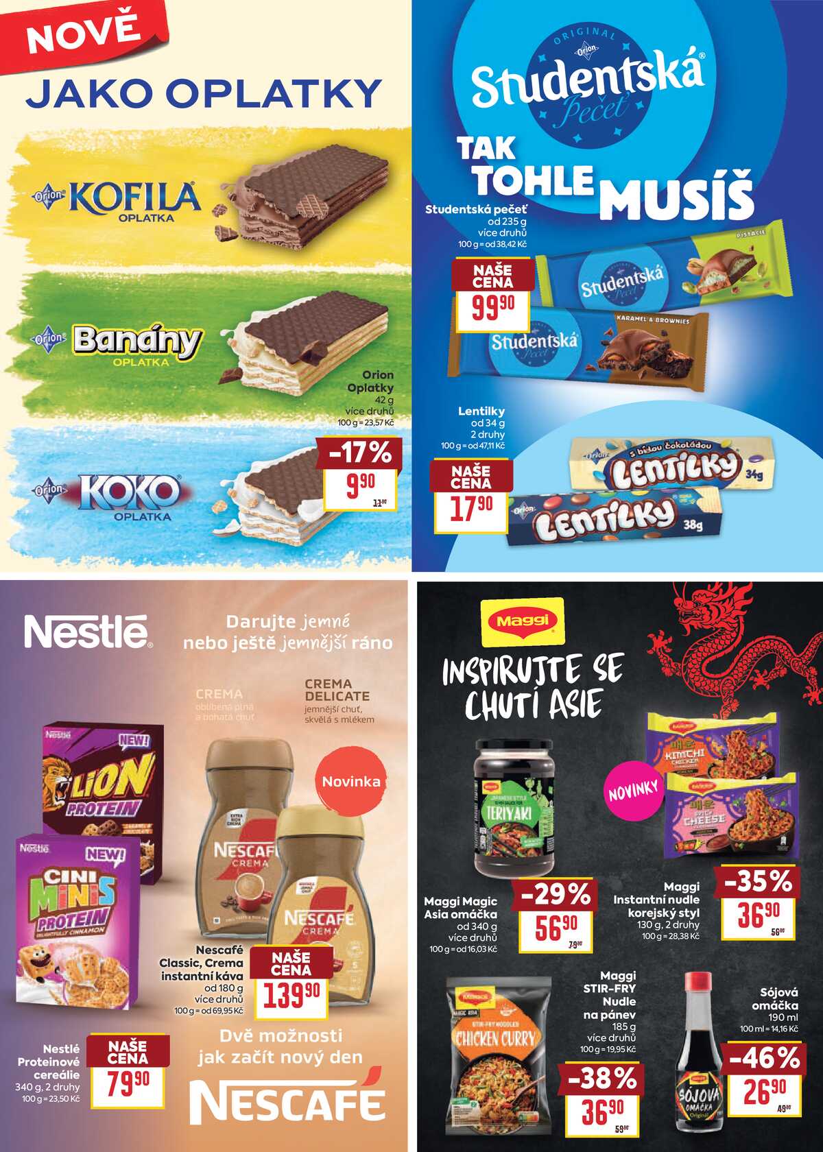 Billa katalog Partneři  od 12.8. do 8.9.2026 strana 17