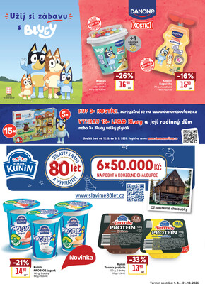 Billa katalog Partneři  od 12.8. do 8.9.2026