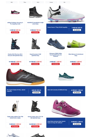 Intersport Boty - 7. 8. 2026