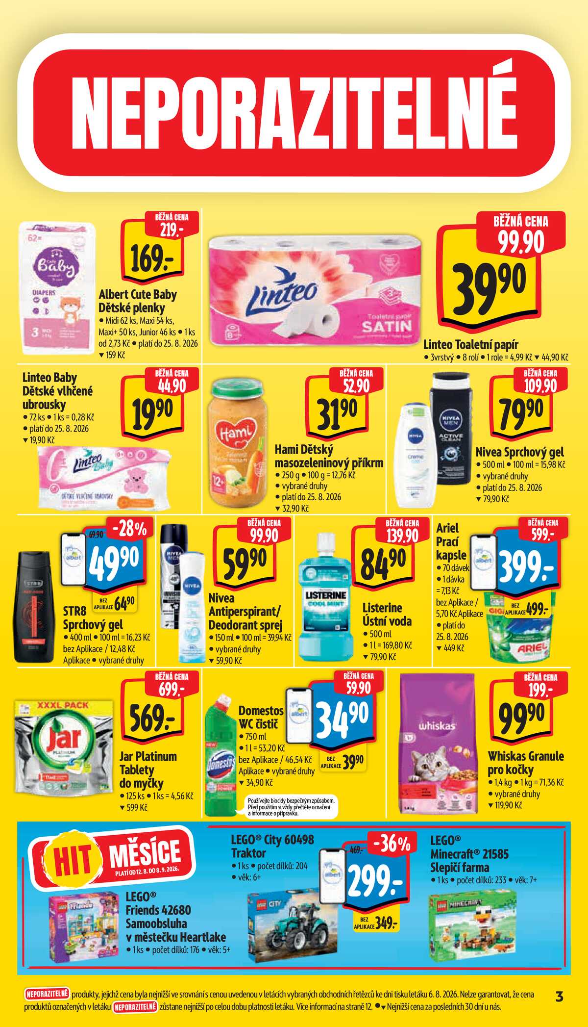 Albert Supermarket od 12.8. do 18.8.2026 strana 3
