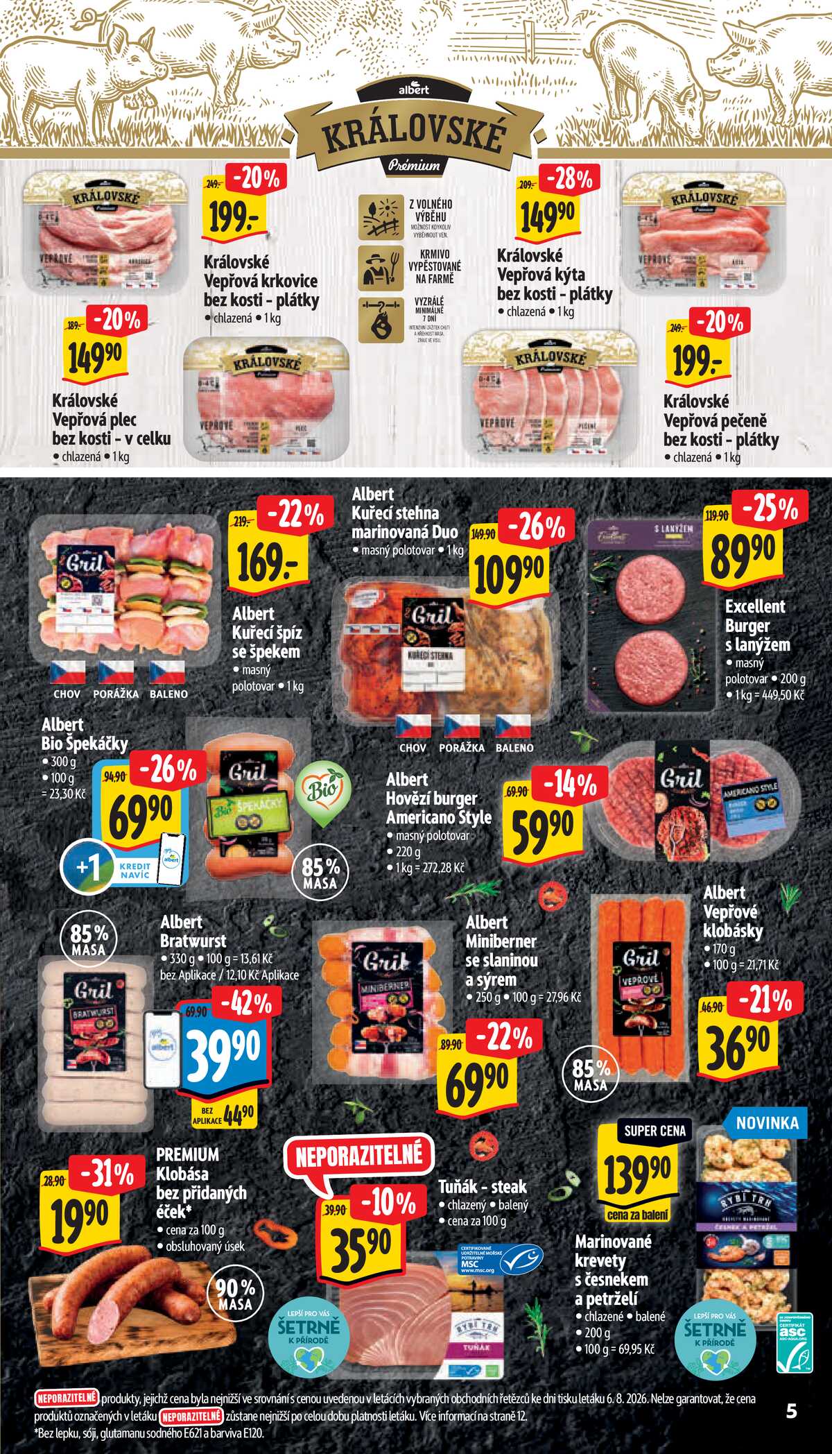 Albert Supermarket od 12.8. do 18.8.2026 strana 5