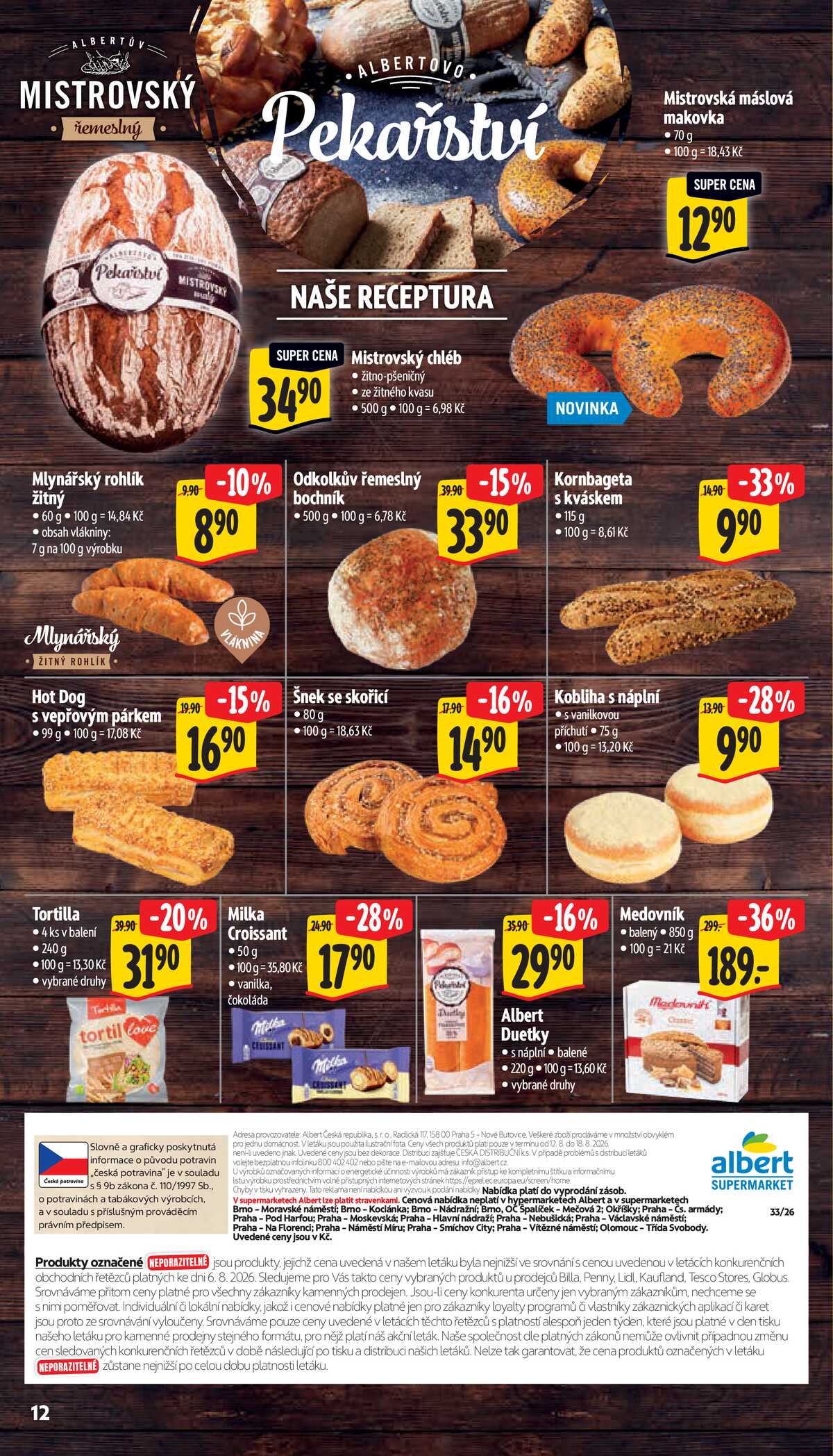Albert Supermarket od 12.8. do 18.8.2026 strana 14
