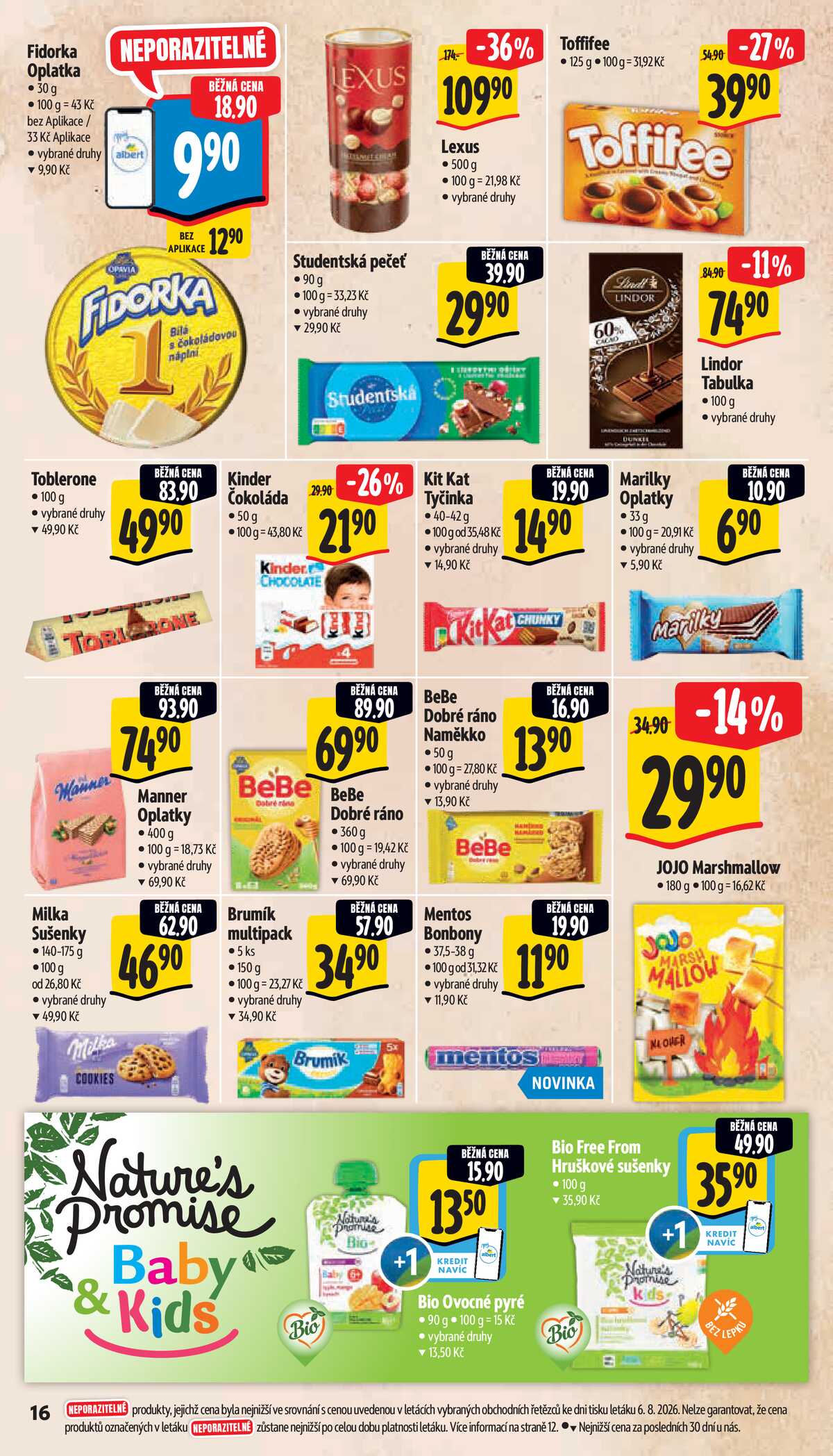 Albert Supermarket od 12.8. do 18.8.2026 strana 18