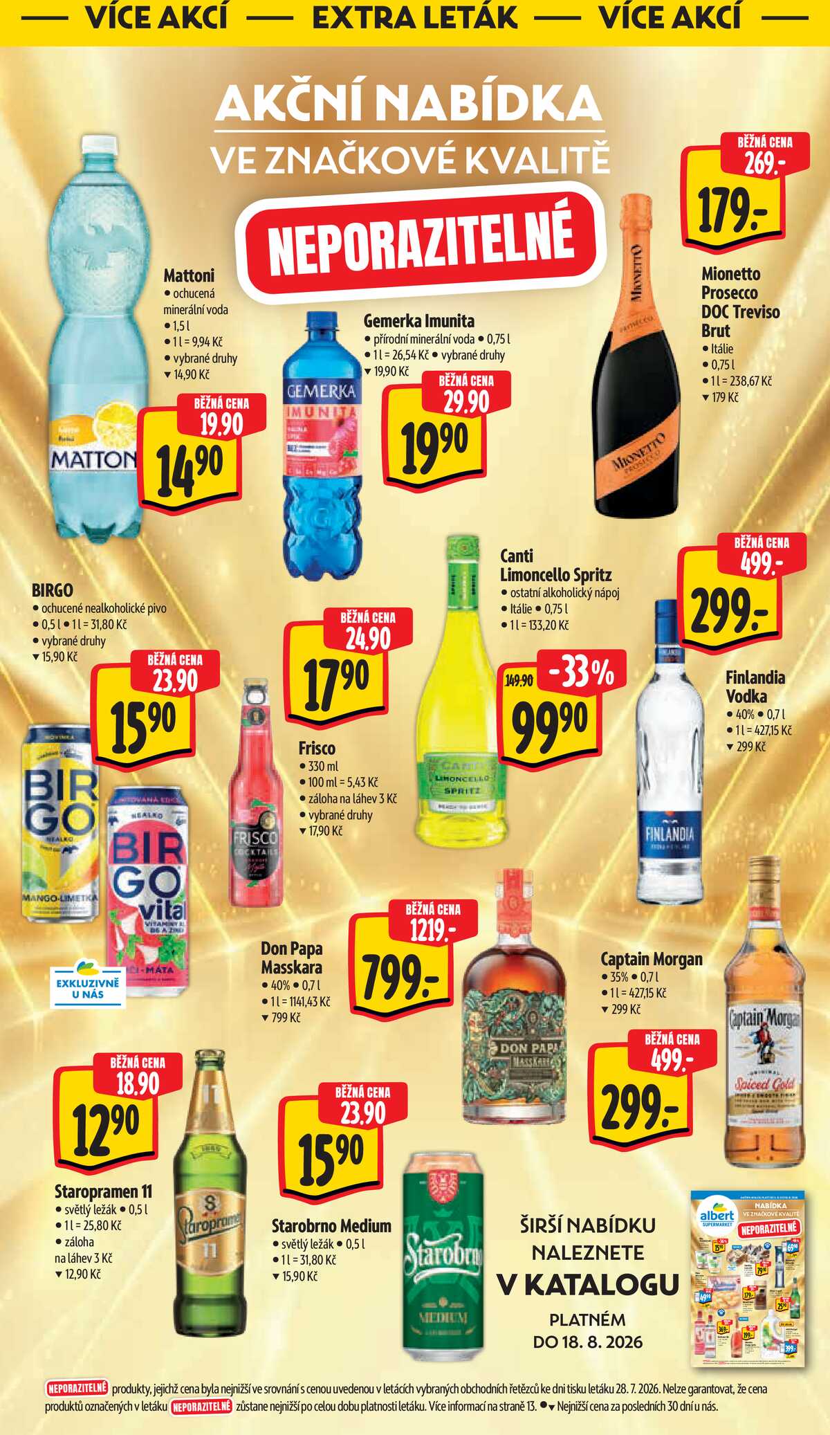 Albert Supermarket od 12.8. do 18.8.2026 strana 34
