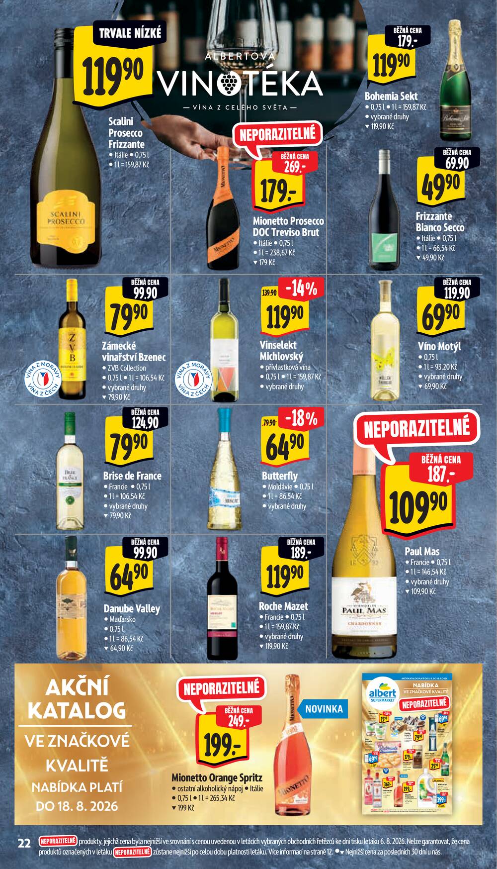 Albert Supermarket od 12.8. do 18.8.2026