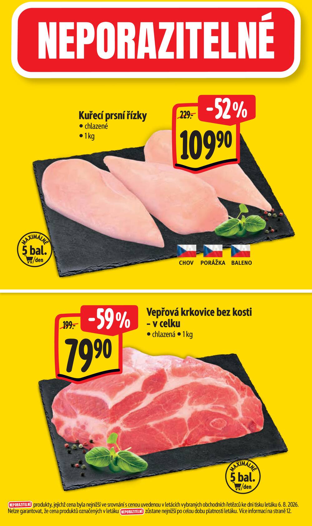 Leták Albert - Albert Supermarket Jihomoravský od 12.8. do 18.8.2026 - strana 2