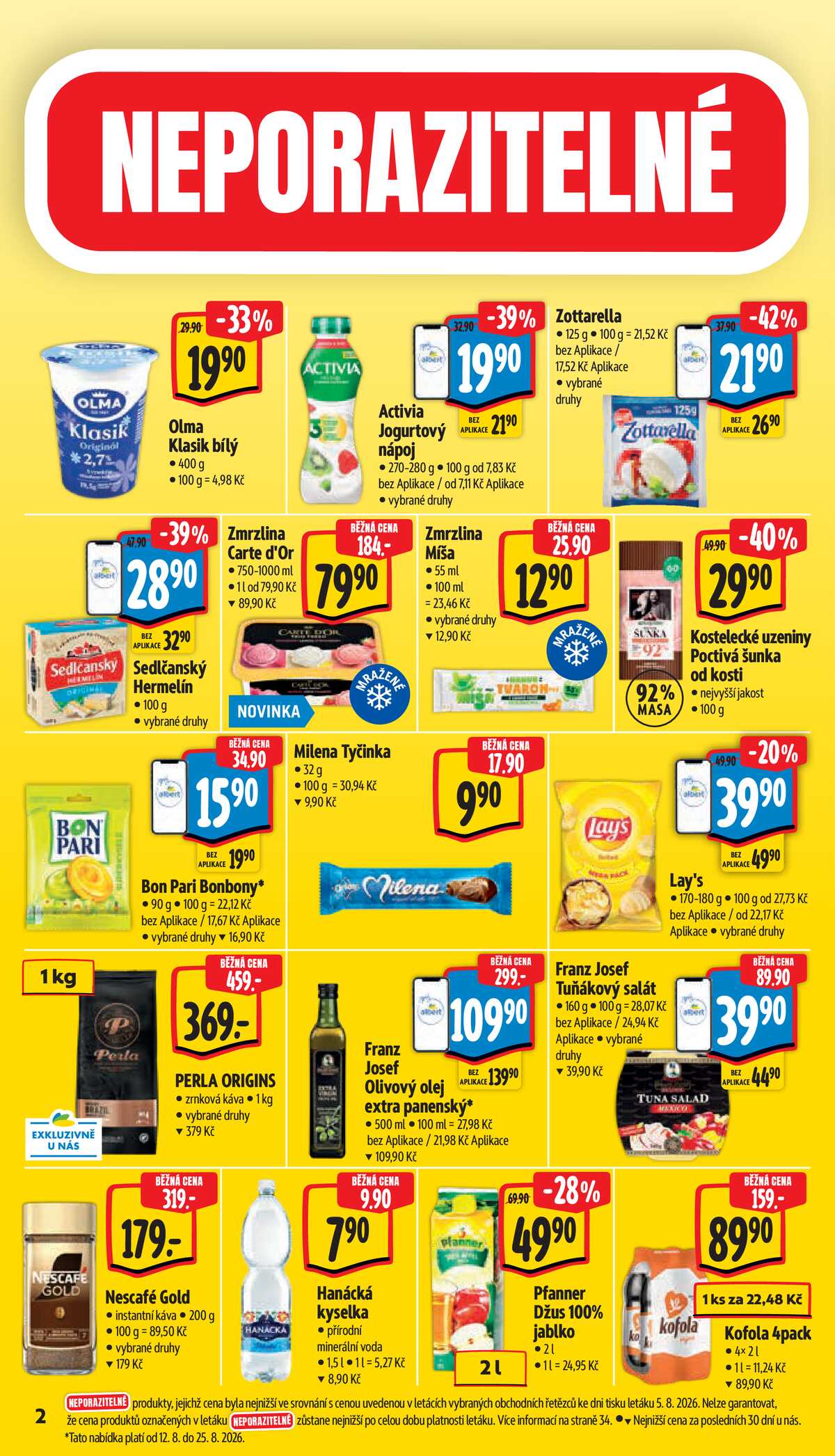 Albert  Hypermarket od 12.8. do 18.8.2026 strana 2