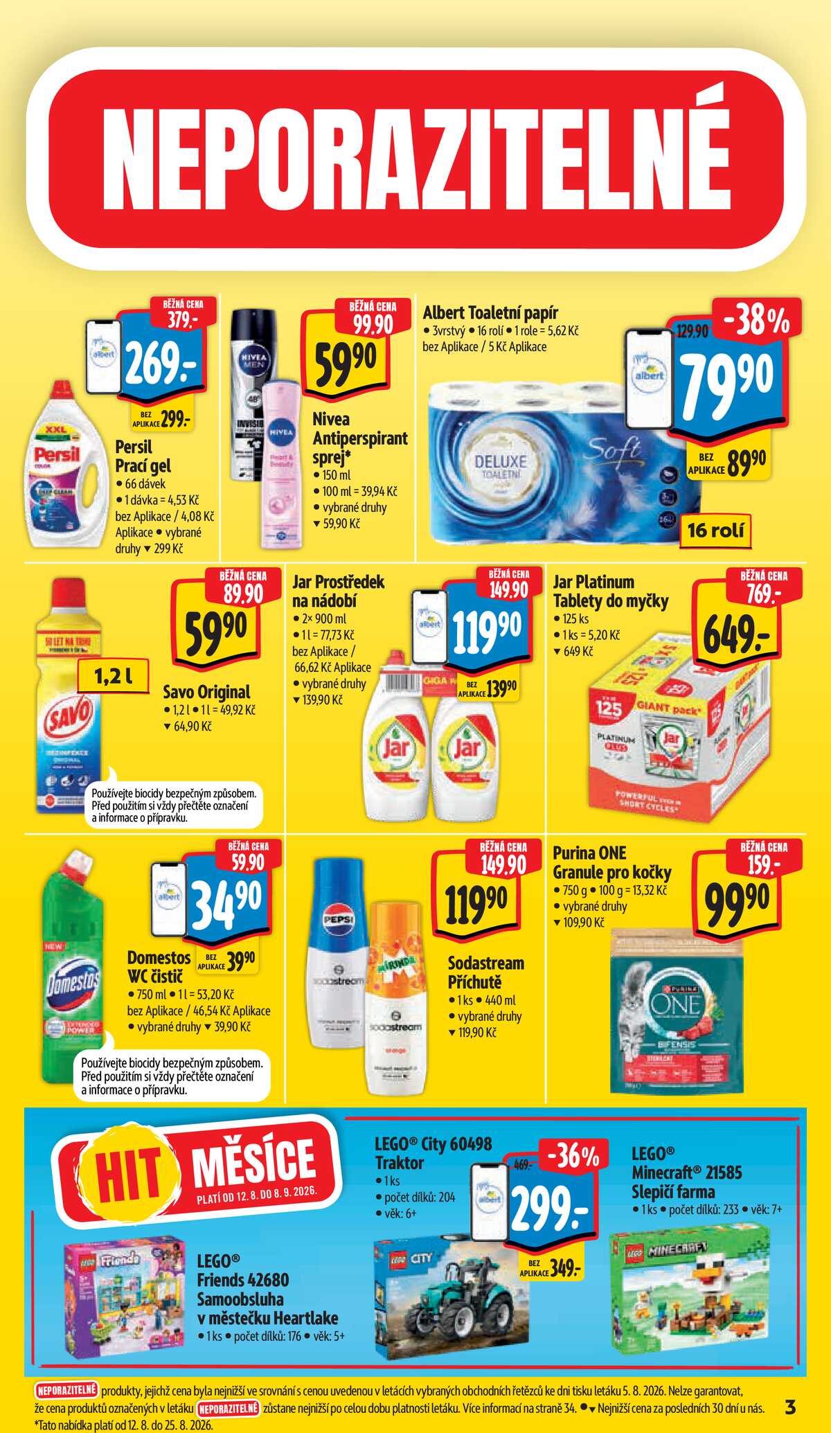 Albert  Hypermarket od 12.8. do 18.8.2026 strana 3