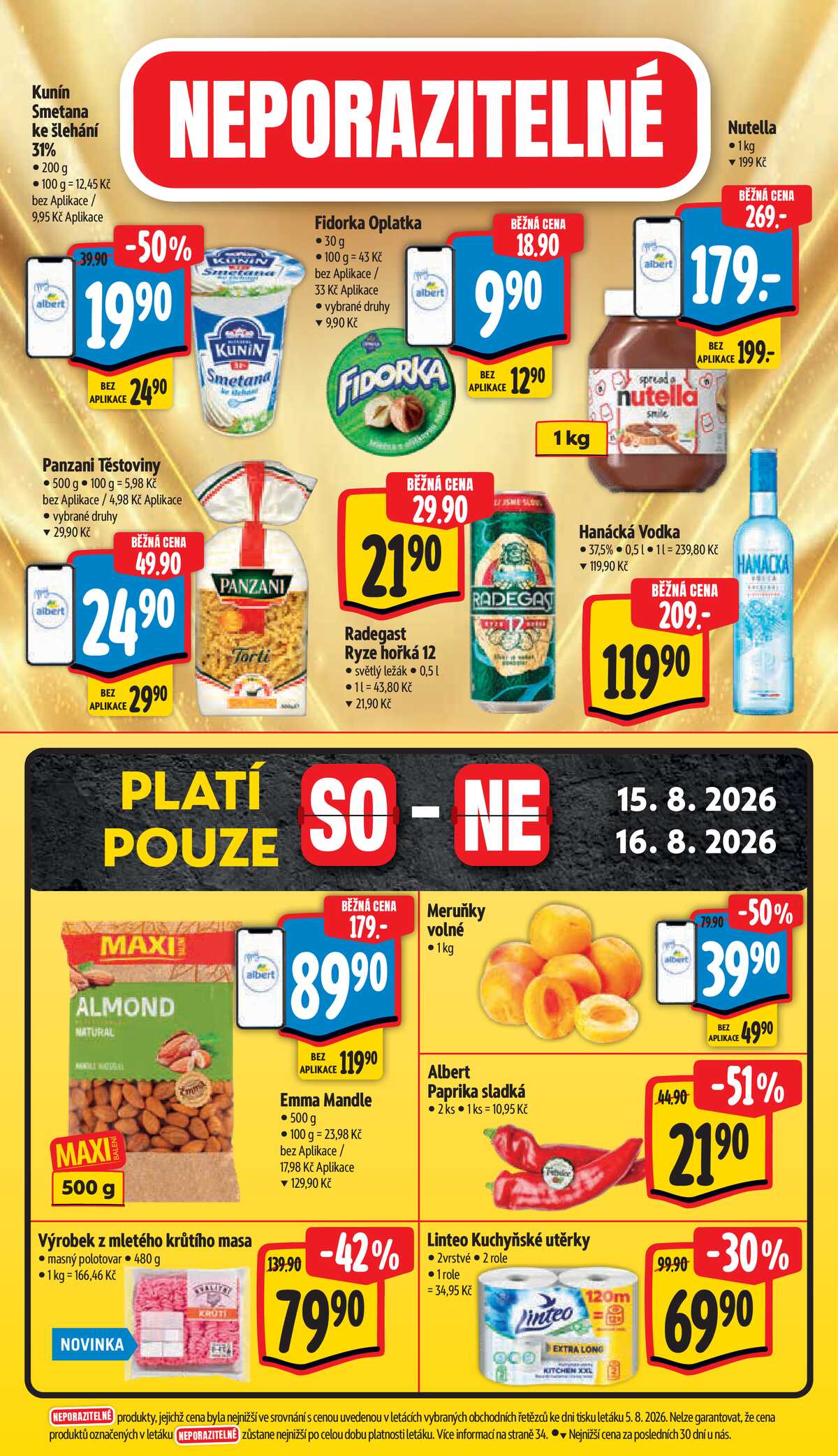 Albert  Hypermarket od 12.8. do 18.8.2026 strana 56