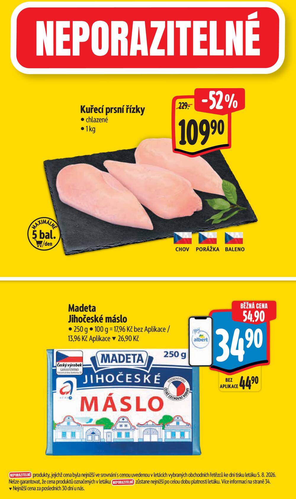 Albert Hypermarket Jihomoravský od 12.8. do 18.8.2026