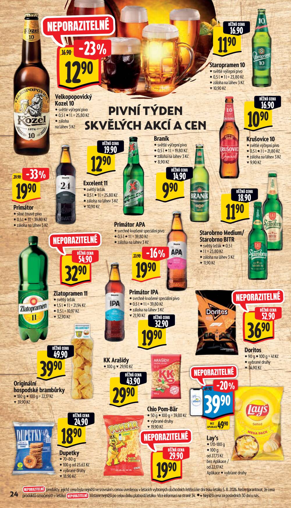 Albert Hypermarket Jihomoravský od 12.8. do 18.8.2026