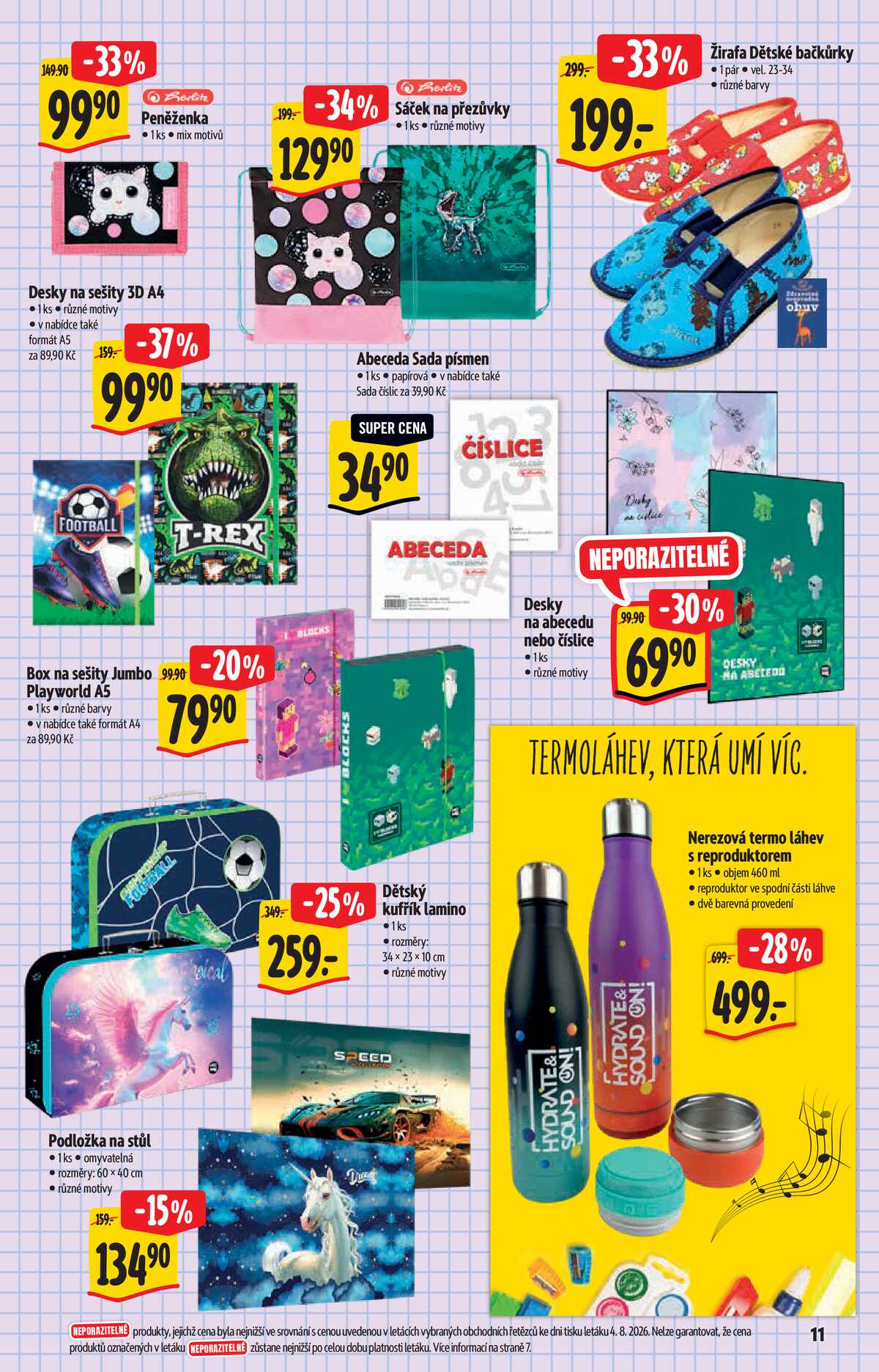 Albert  Hypermarket katalog škola od 12.8. do 8.9.2026 strana 11