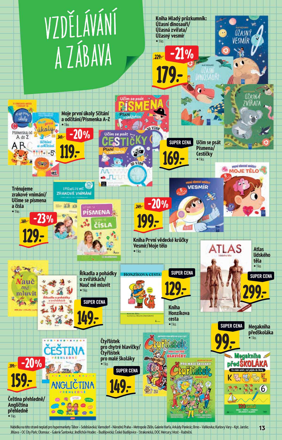 Albert  Hypermarket katalog škola od 12.8. do 8.9.2026 strana 13